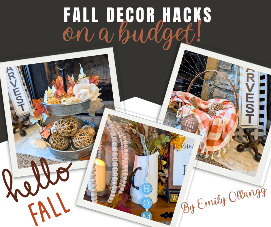 Fall Decor Ideas on a budget!