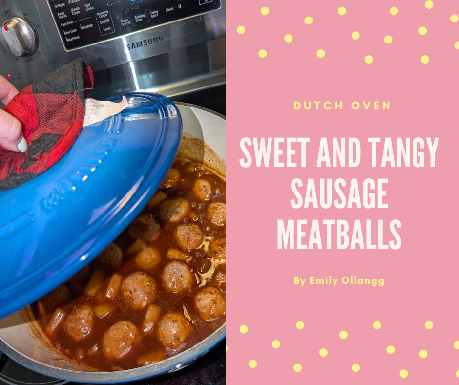 Oven-Baked BBQ Pineapple Sausage Meatballs