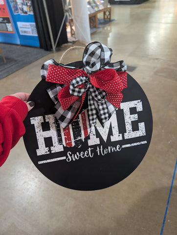 Door Hanger-14 inches- Home Sweet Home