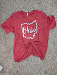 2x-Unisex-Short Sleeve- State of OH