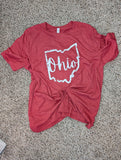 2x-Unisex-Short Sleeve- State of OH