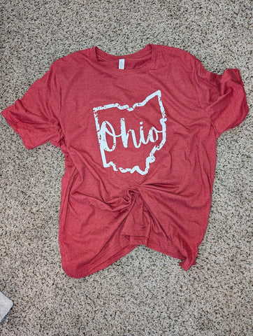 2x-Unisex-Short Sleeve- State of OH