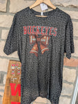2x-Unisex-Short Sleeve- Faux Flitter Bucks