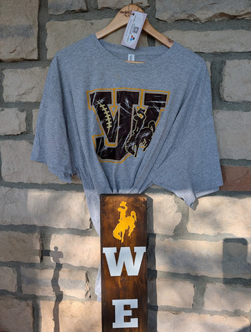 Size 2x, Unisex, Short Sleeve WJ football