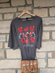 3x, Short Sleeve, Unisex, Football Ohio Cheer