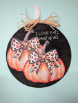 Door Hanger-12 inches- Fall Most Of all