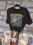 Size Large, Unisex, Short Sleeve, Brown Go Riders