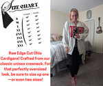 Varsity Crewneck Cardigan- Small-3x