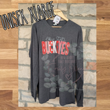XLarge-Unisex-Long Sleeve- Printed/stitched buckeyes