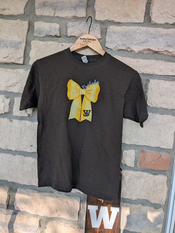 Size Youth Medium, Short Sleeve, Roughrider Bow