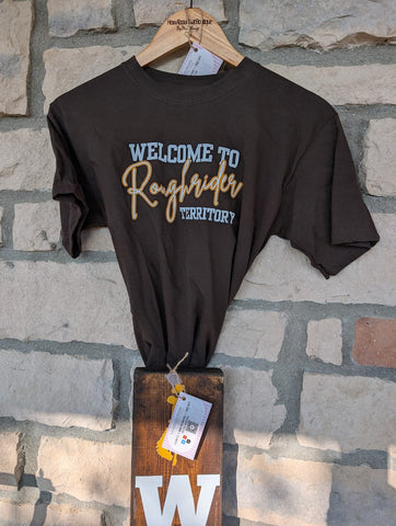 Size Youth large, Short Sleeve, Brown West Jefferson Roughriders Territory (Copy)