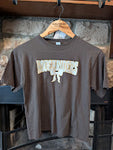 Size Youth Small, Short Sleeve, Brown Roughrider Bow