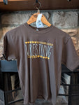 Size Youth Medium, Short Sleeve, Brown wrestling sister