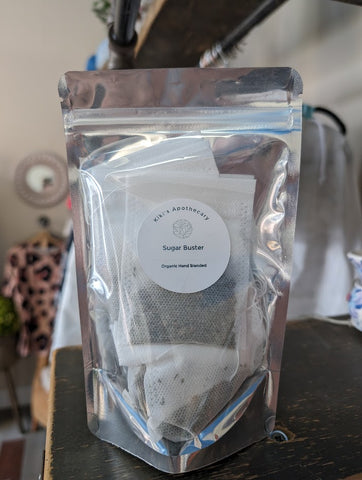 If you want to avoid giving in to a sugar craving completely try this All natural Tea fused with  peppermint, ginger root, echinacea, marshmallow-root