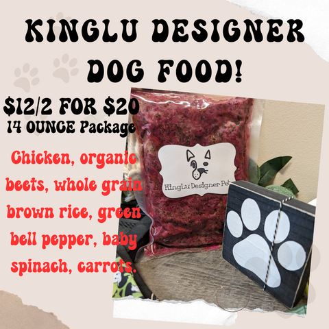 KingLu Designer Dog Food