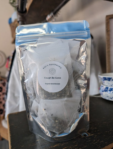 Cough Be Gone Tea bags By Kiki's Apothecary