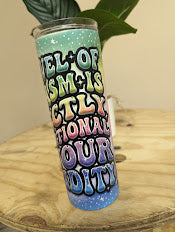 20 Ounce Insulated Tumbler- Cat Mom